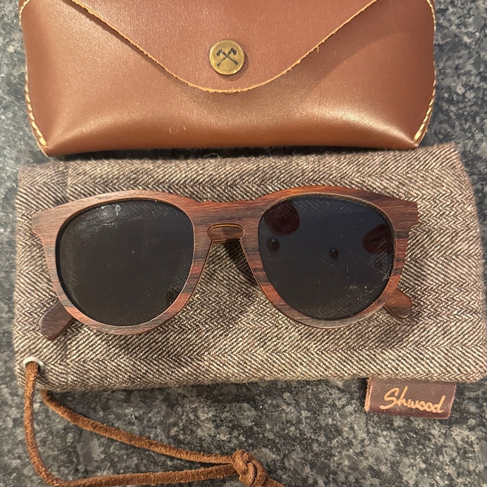Schwoods Walnut sunglasses